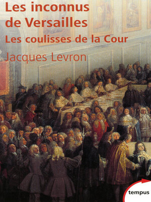 cover image of Les inconnus de Versailles